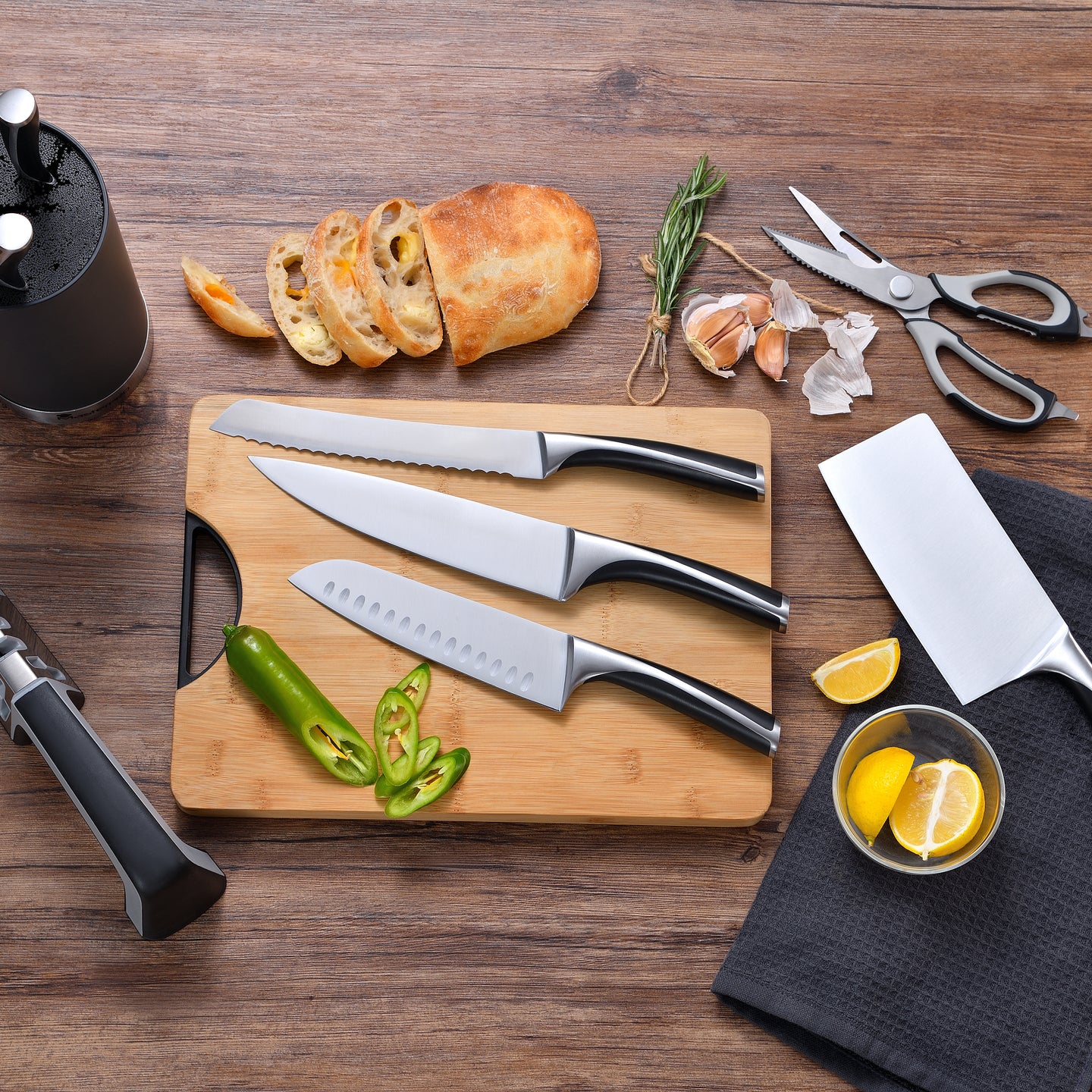 Cuchillo panero MasterPRO 20 cm - Elegance (1)